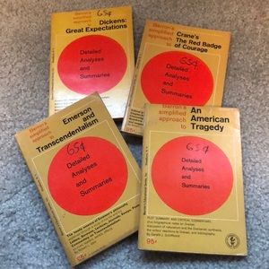 4 Barron’s classic book educational study guides